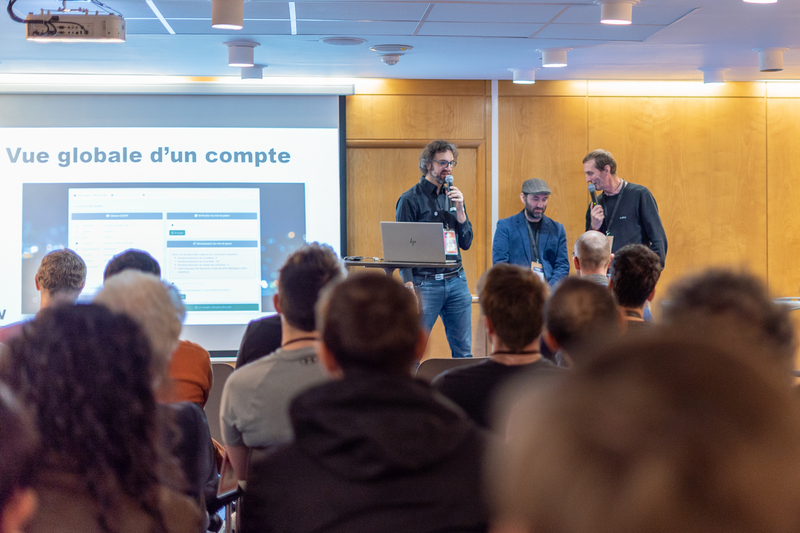 Clément OUDOT, Stéphane VANGHELUWE (SITIV) et Sylvain ZIMMER (ANCT)
