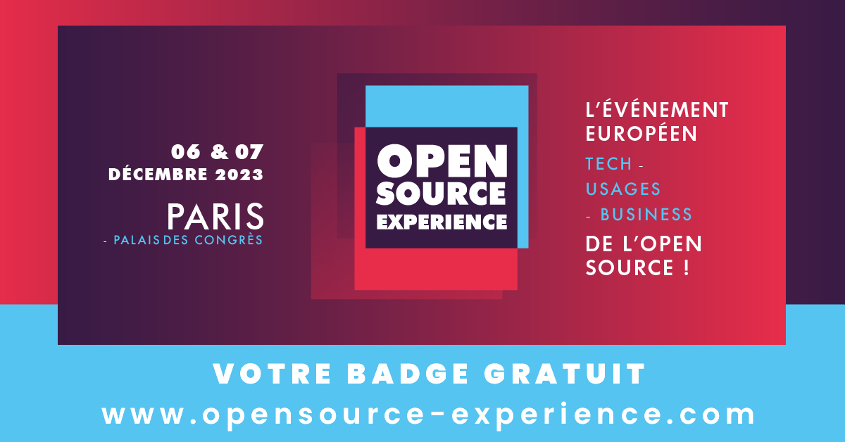 Open Source Experience 2023