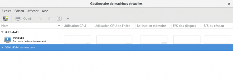 KVM Virt manager