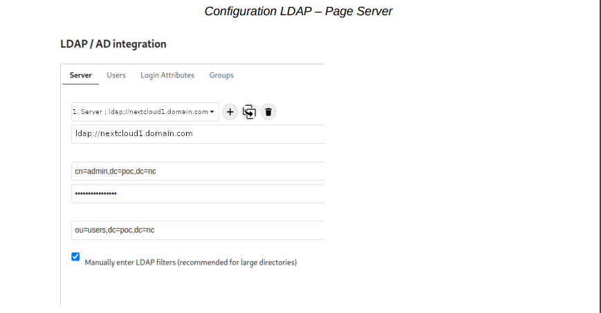 LDAP - Page Server