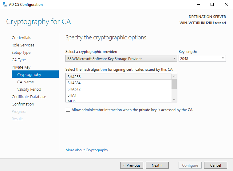 Screenshot Active directory2