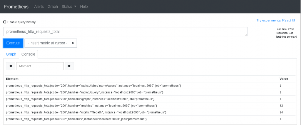 Prometheus Get Metric