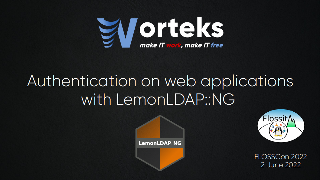 Authentification sur vos applications Web avec LemonLDAP::NG