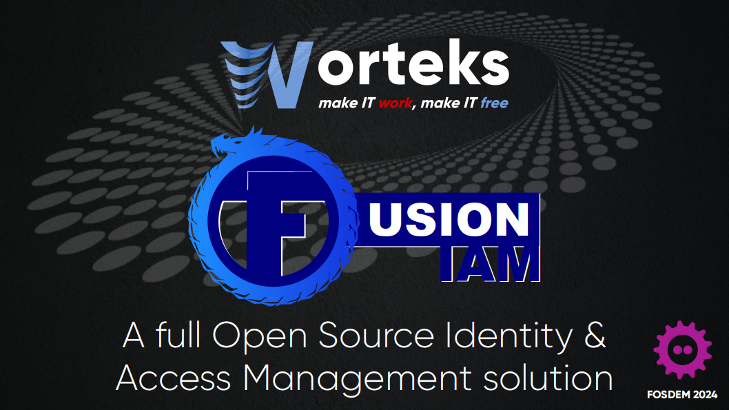 FusionIAM, a full Open Source Identity & Access Management