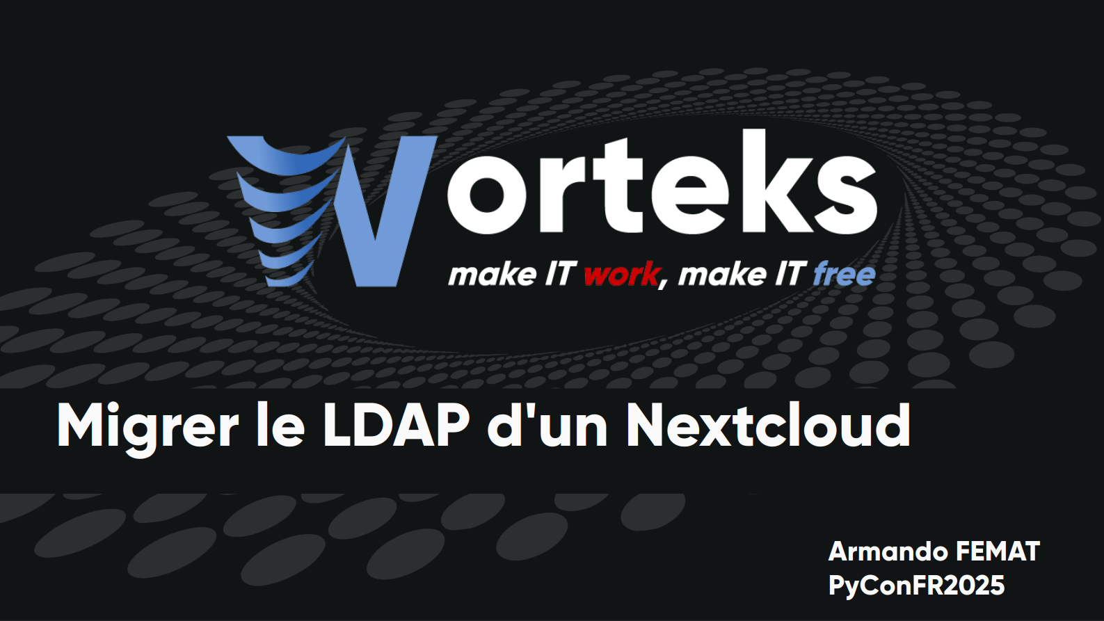 Migrer l'annuaire LDAP d'un Nextcloud