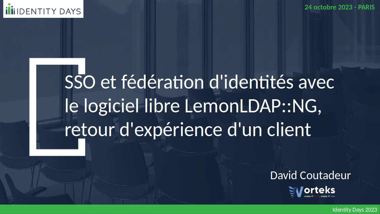 SSO et fédération d’identités avec le logiciel libre LemonLDAP::NG