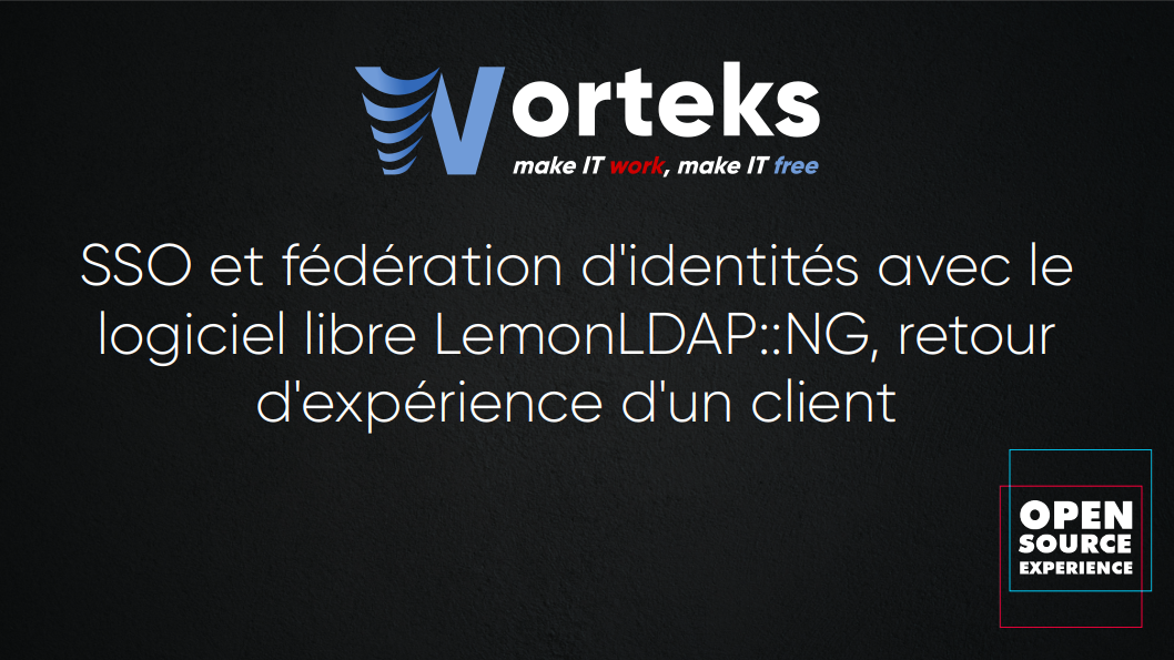 SSO et fédération d’identités avec le logiciel libre LemonLDAP::NG