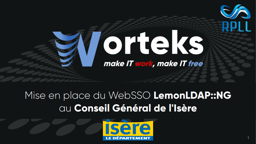 Retour d’expérience du Conseil Général de l'Isère la mise en place d'un SSO