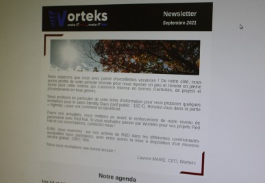 Photo newsletter Worteks